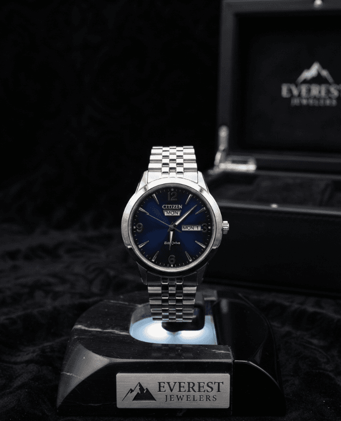 Citizen Eco-Drive Classic Blue Dial Watch